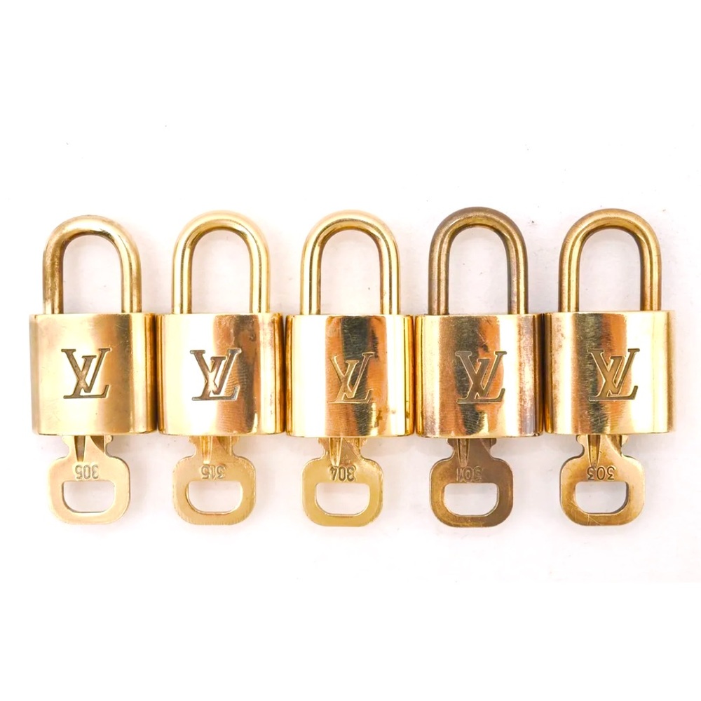 COPY - 1 Authentic Louis Vuitton Padlock & Key